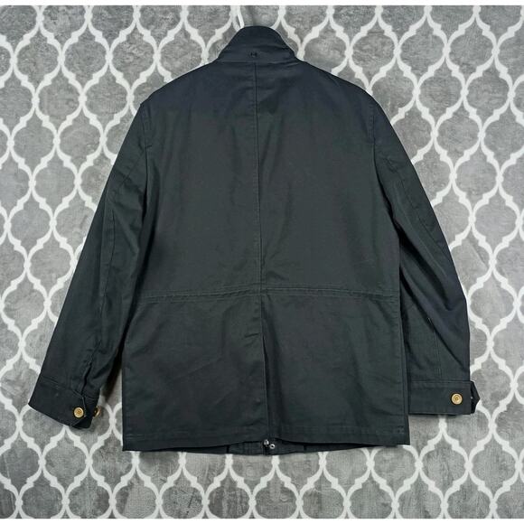 Ben Sherman Plectrum Jacket Mens XL Black Hooded Quilted Lined Field Coat - Picture 4 of 11
